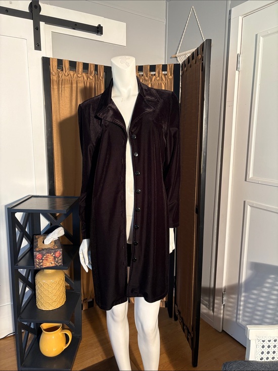 Kim Lauren Jackets & Blazers - Long Black Cover-Up Jacket